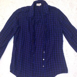 Macy’s Maison Jules Plaid Button Down Shirt